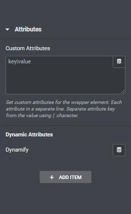 dynamic attributes